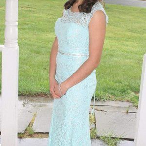 Blue Prom Dress